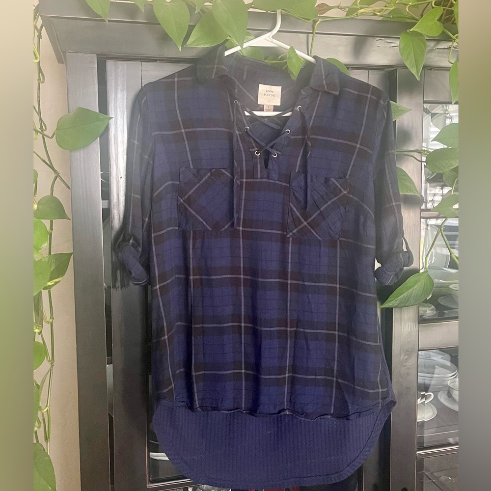 Navy Blue/Black Shirt